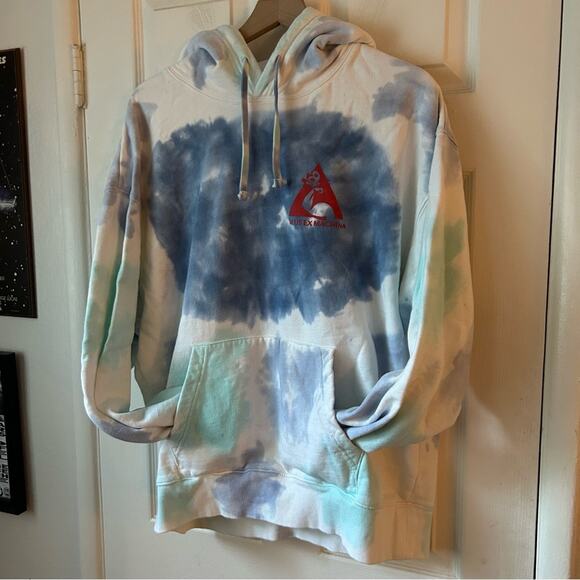Deus ex Machina Flex Hoodie Blue size large - Picture 3 of 7